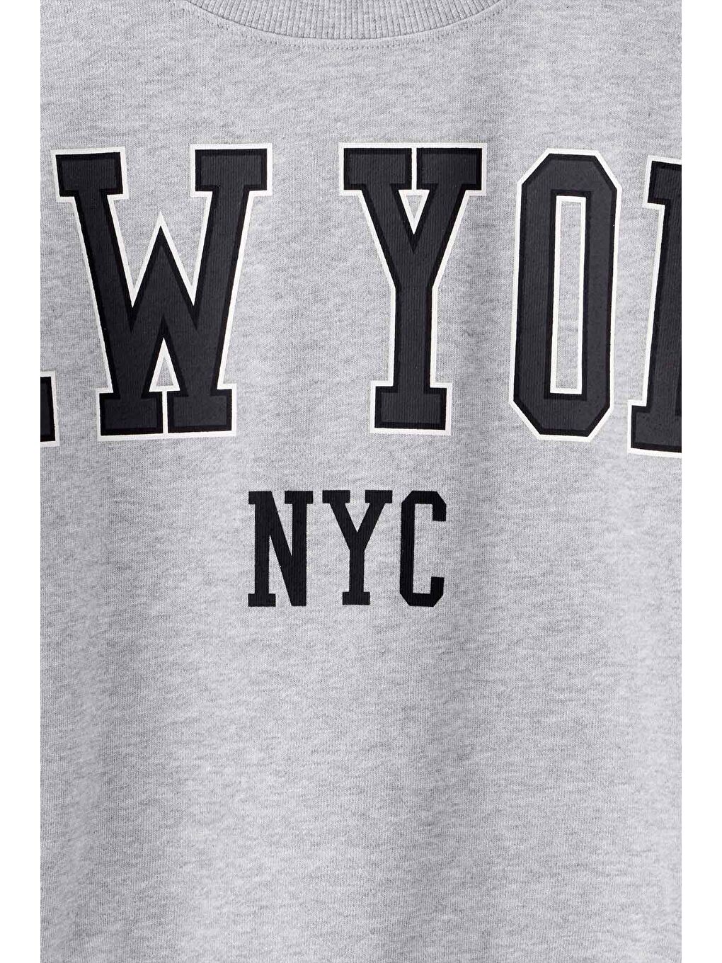 Erkek Çocuk Gri Sweatshirt-2