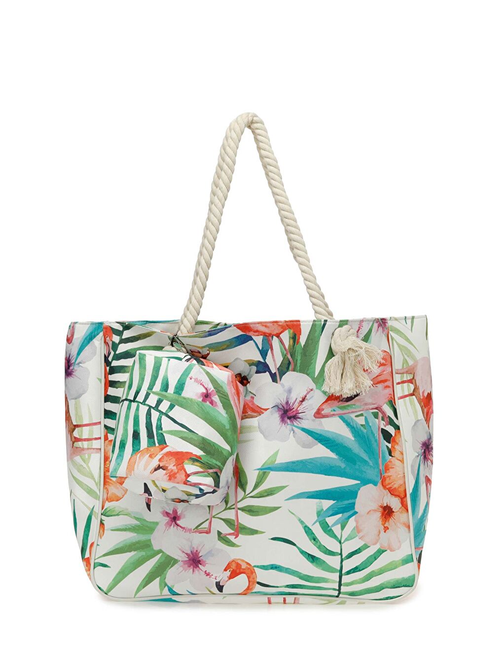 BIG BSK PLJ 5FX Pembe Kadın Plaj Çantası