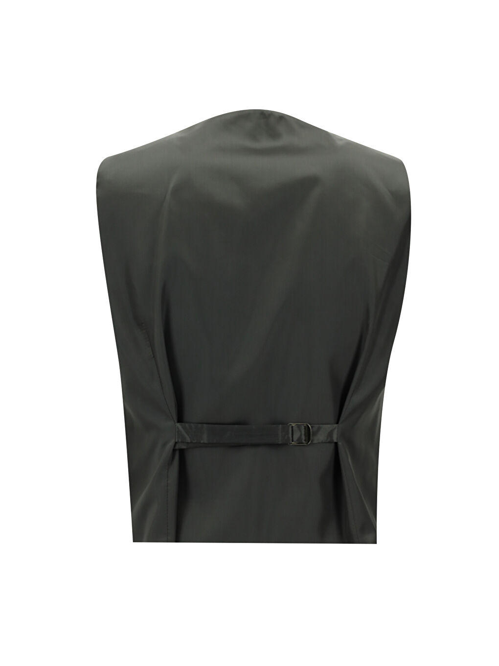 Gri Slim Fit Dar Kesim Kombinli Yelekli Takım Elbise-4