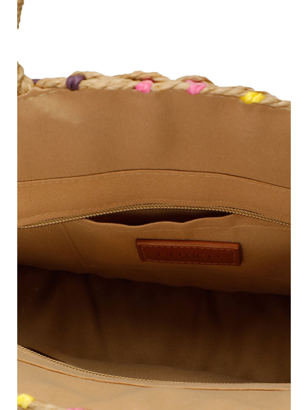 Bej HASIR ALACATI EL 5FX EKRU MULTI Kadın El Çantası-3