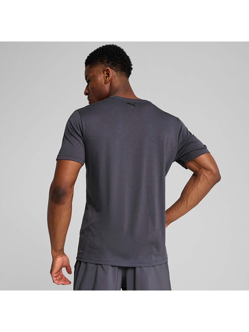 Gri TAD TECH TRIBLEND Erkek Tişört-1