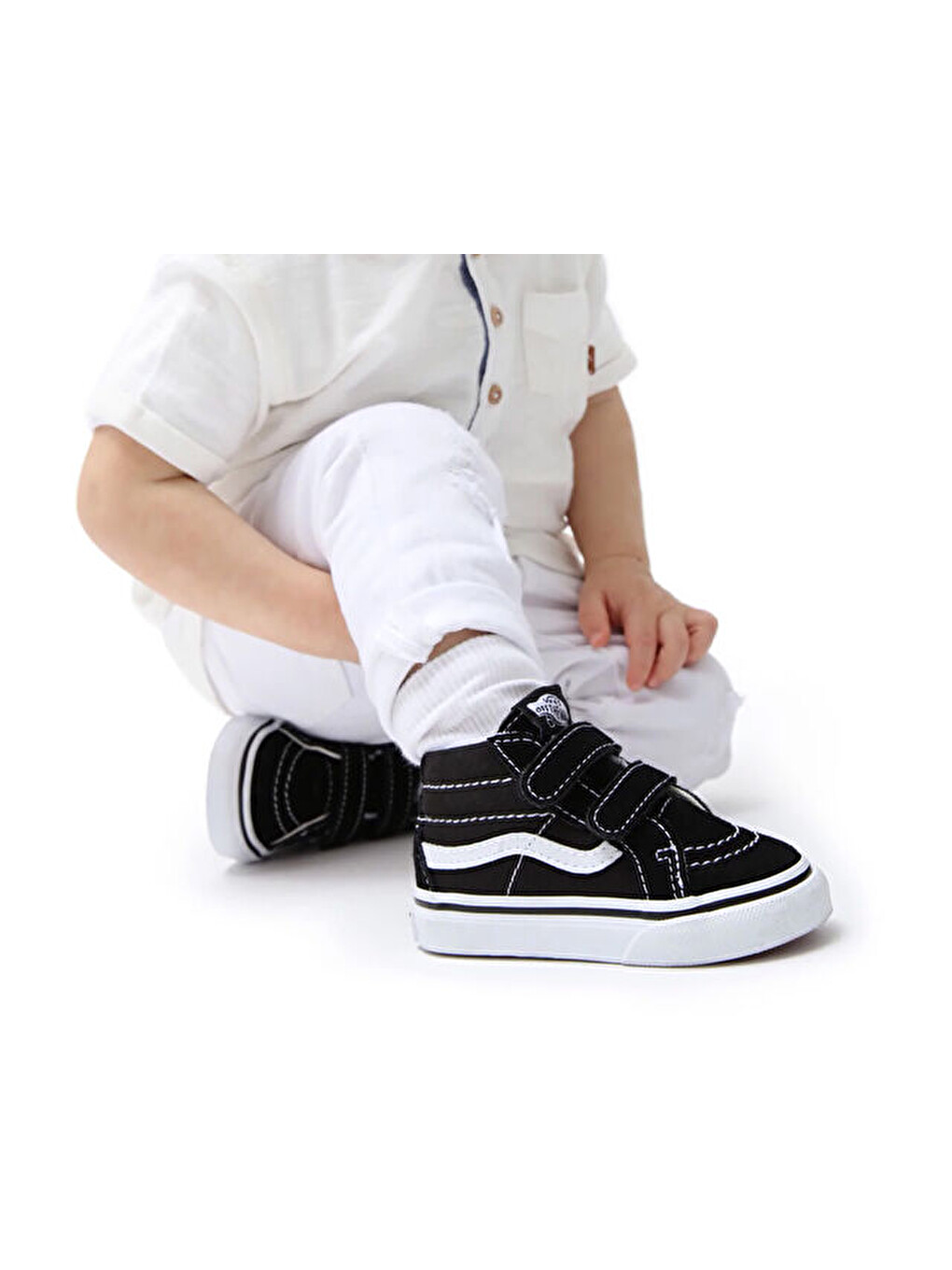 Td Sk8-mid Reissue V Bebek Günlük Ayakkabı Vn00018w6bt1 Siyah-1
