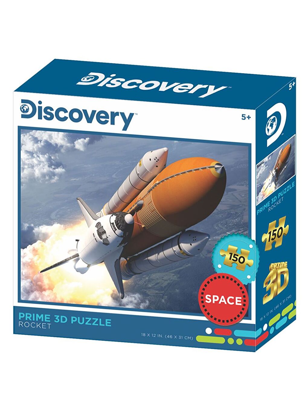 Prime 3D Discovery Roket Puzzle 150 Parça 20851