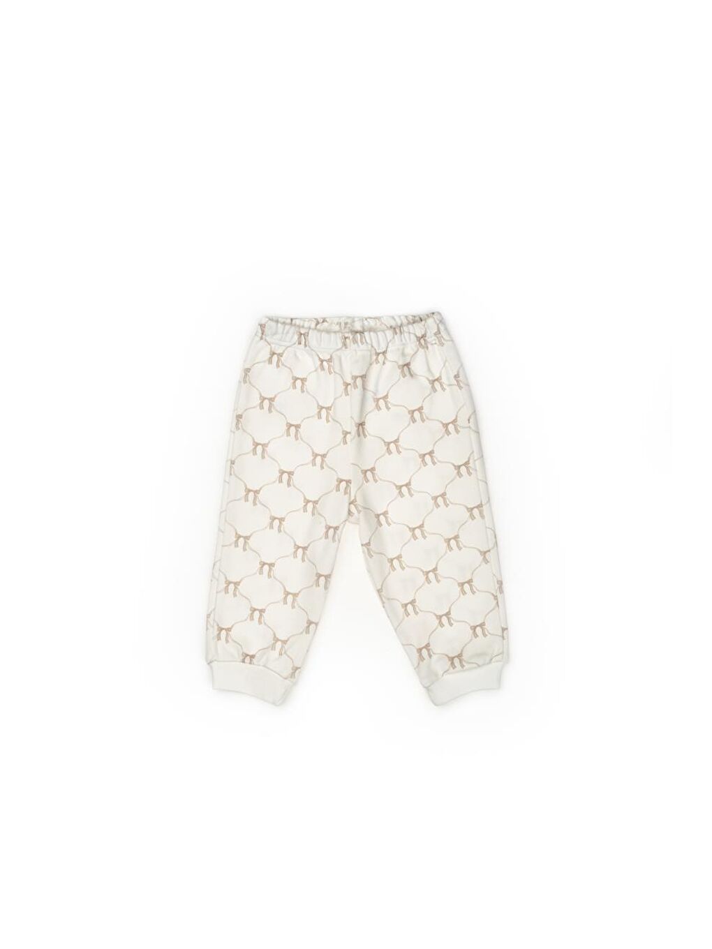 Bej Bebek Alt Üst Takım %100 Organik Pamuk , Bebek - Yenidoğan- csy8157-3