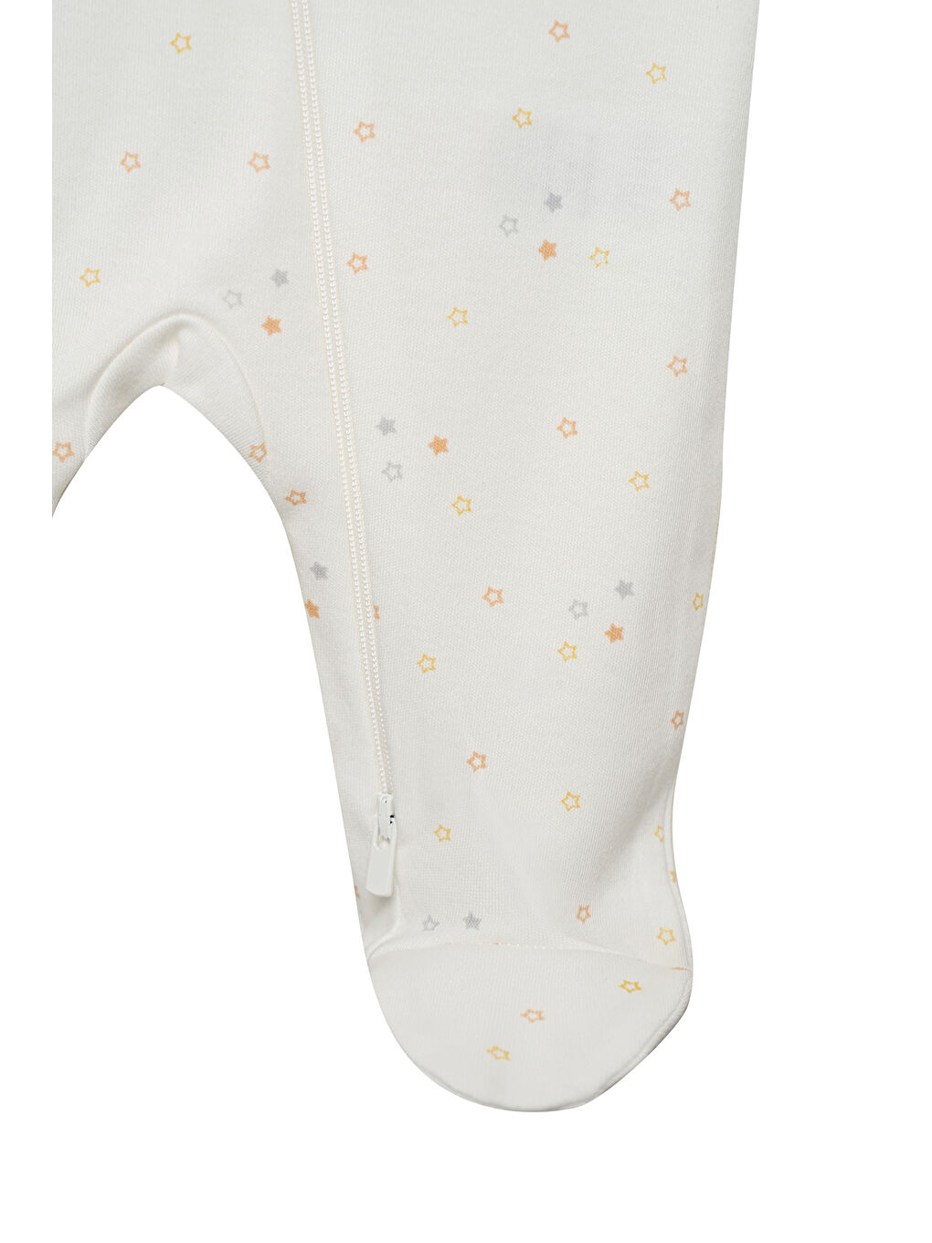 Beyaz Unisex Bebek Tulum-5