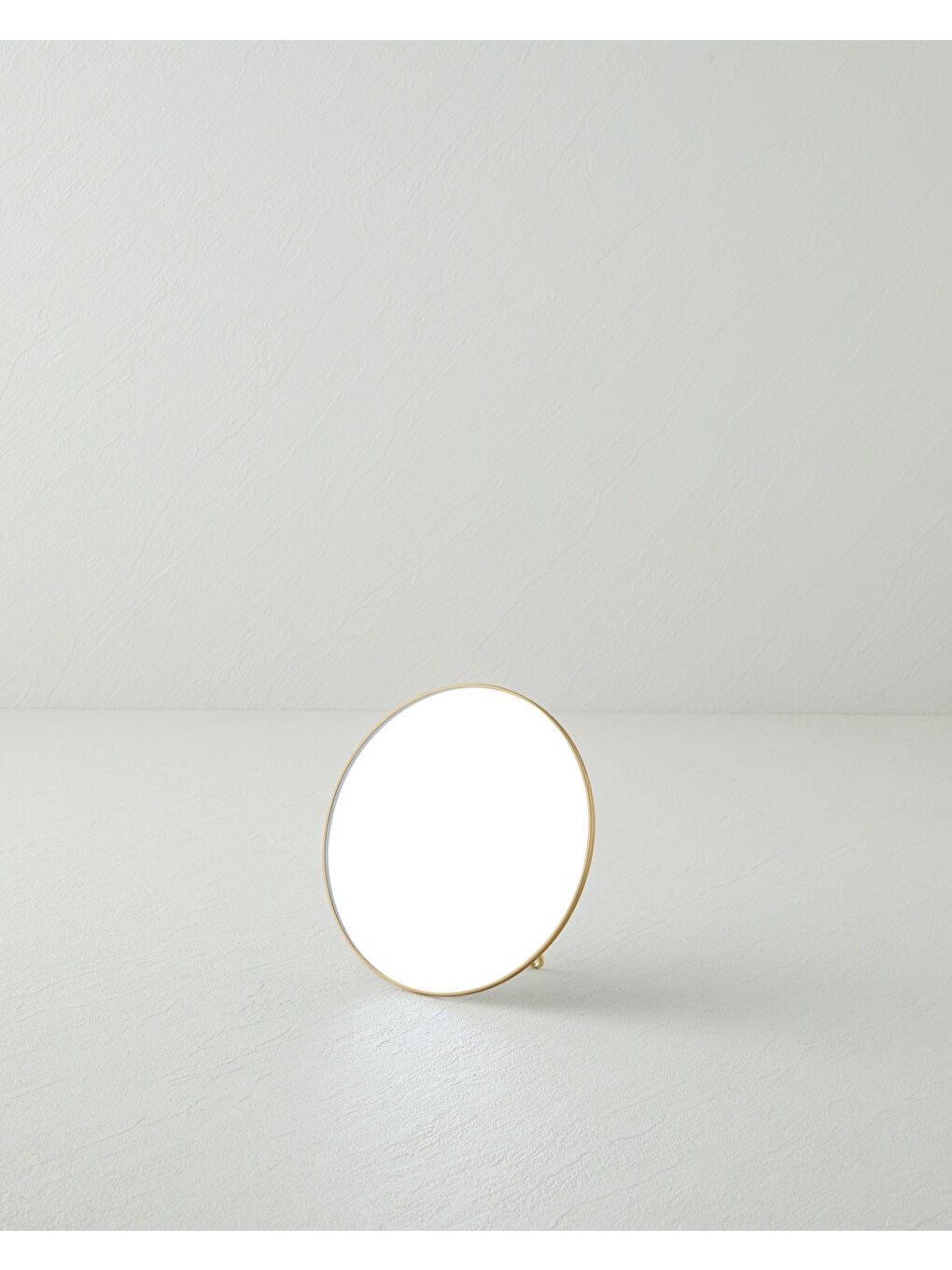 Sarı Avin Metal Ayna 15 cm Gold