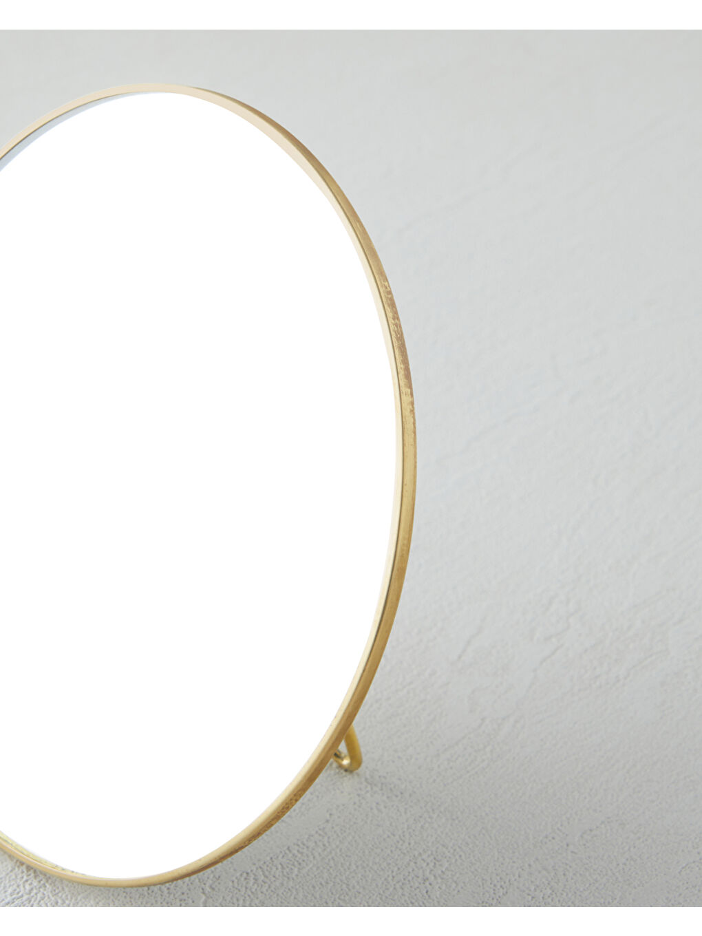 Sarı Avin Metal Ayna 15 cm Gold-2