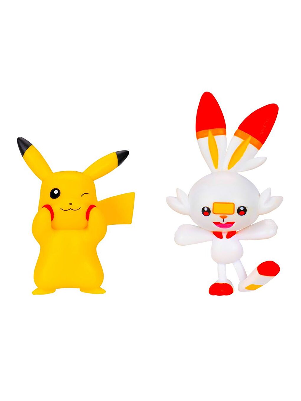 Battle 2'li Figür Seti PKW4076 - Pikachu ve Scorbunny
