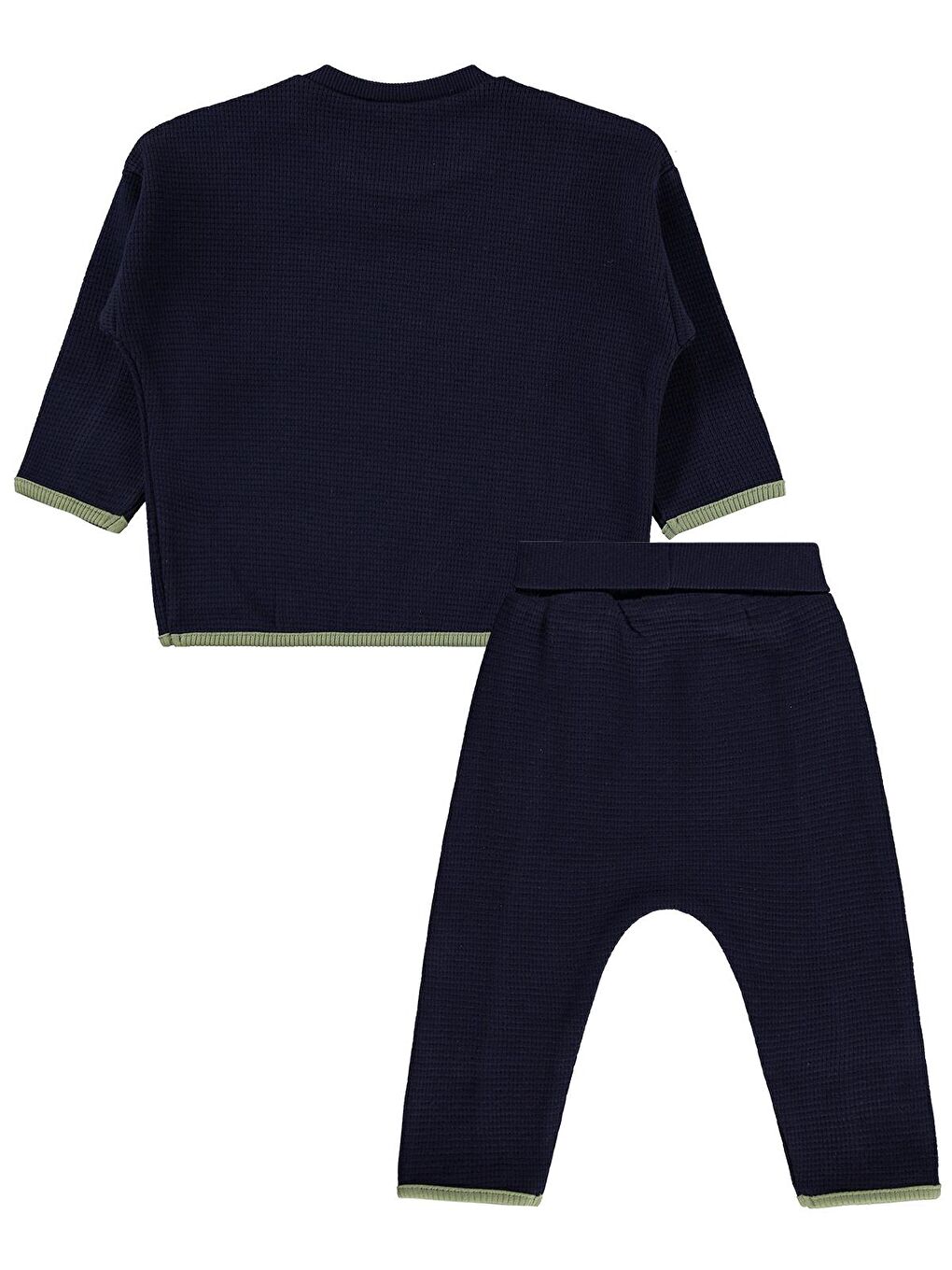 Baby Tiger Nakışlı 6-18 Ay Takım - Lacivert-1