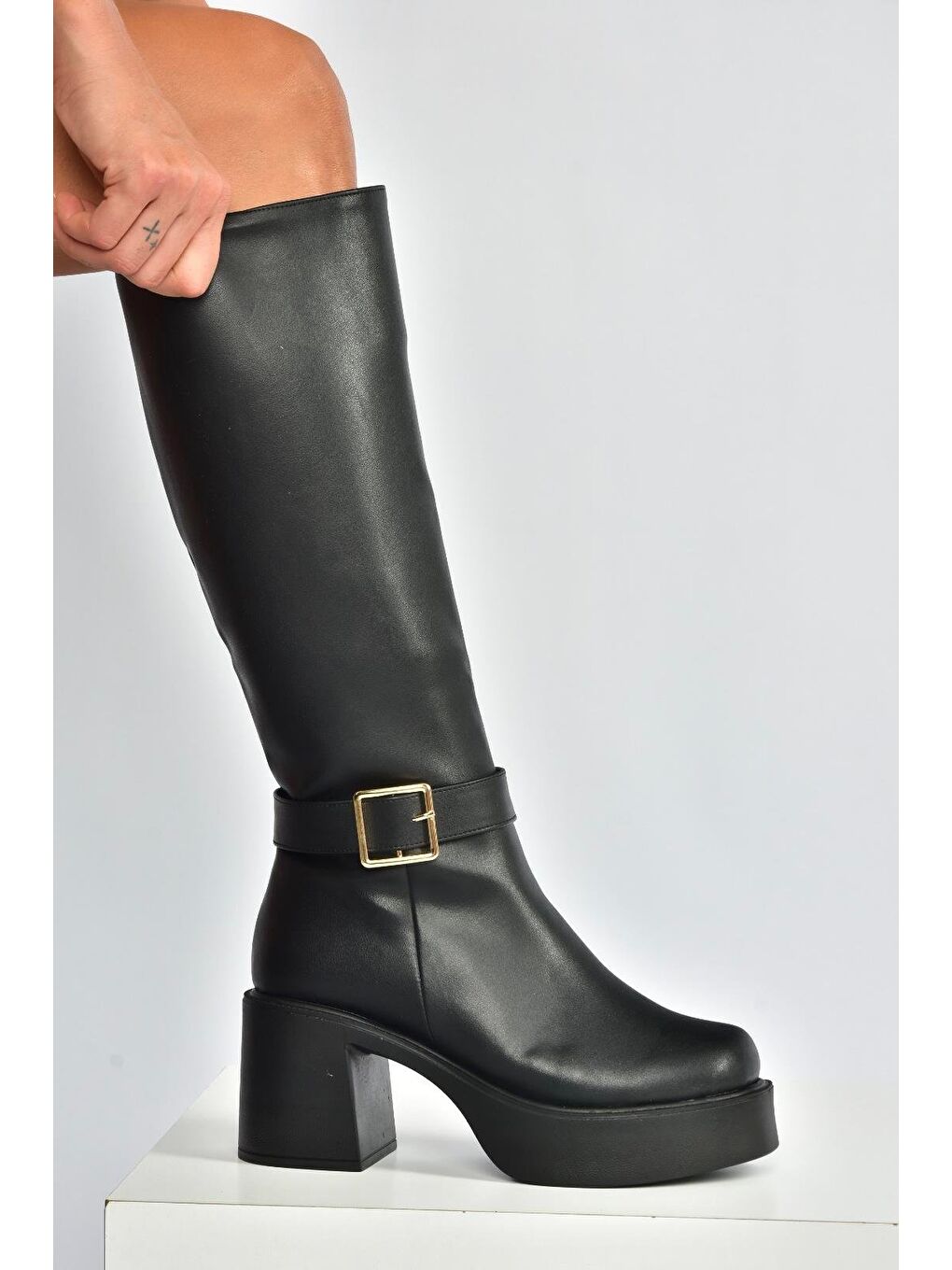 Siyah Kadın Çizme V726454109-2