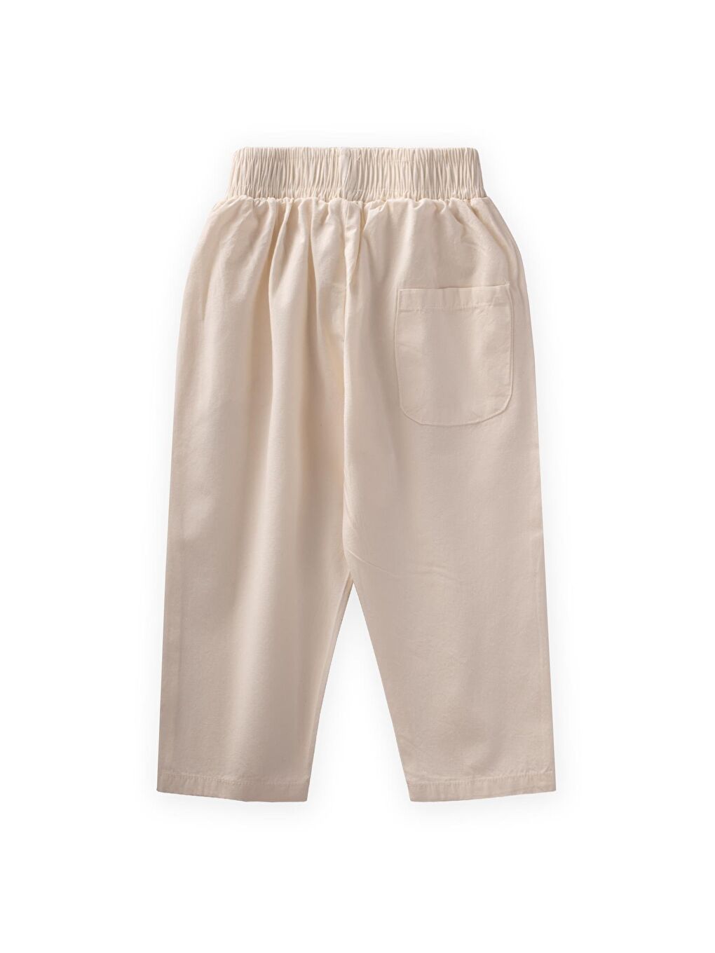 Ekru Kız Çocuk Pantolon-1