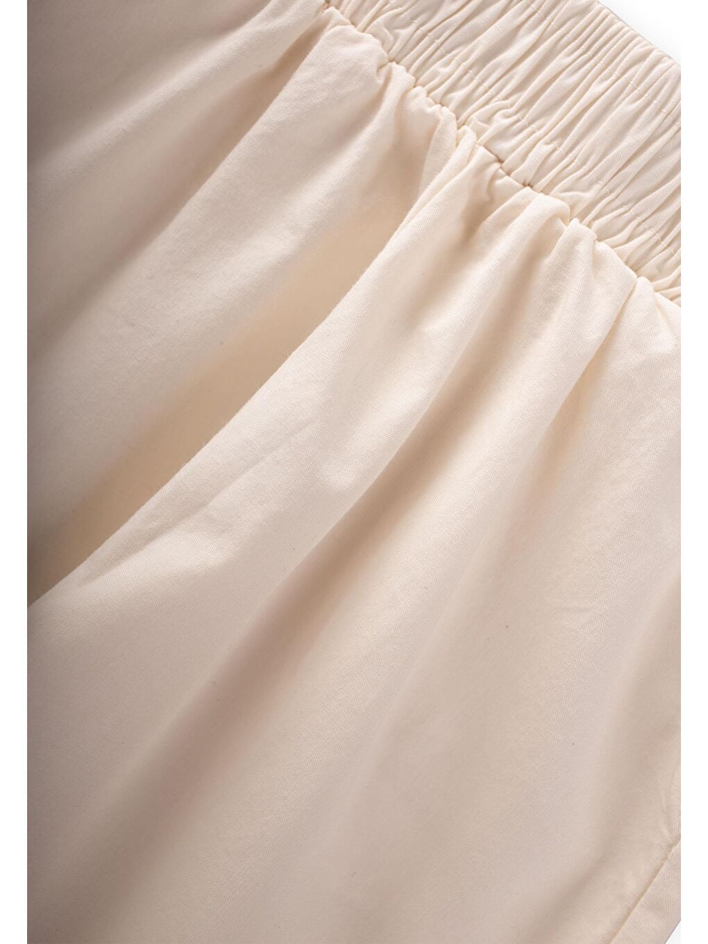 Ekru Kız Çocuk Pantolon-2