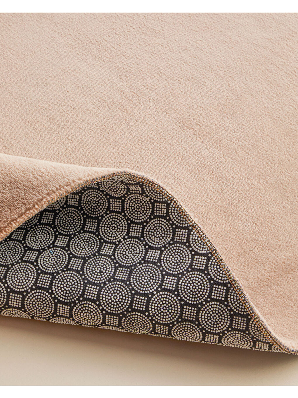 Strala Banyo Paspası Seti 60x100 cm + 50x60 cm Koyu Bej-2