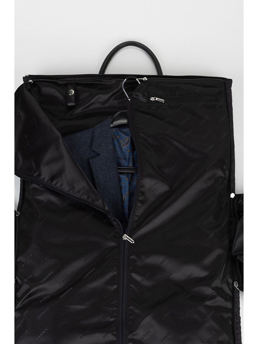 Unisex Siyah Özel Takım Elbise ve Ayakkabı Bölmeli Spor Seyahat Çantası El Valizi-1