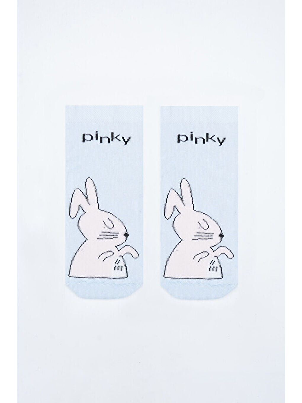 Mavi Pinky Panter Patik Çorap