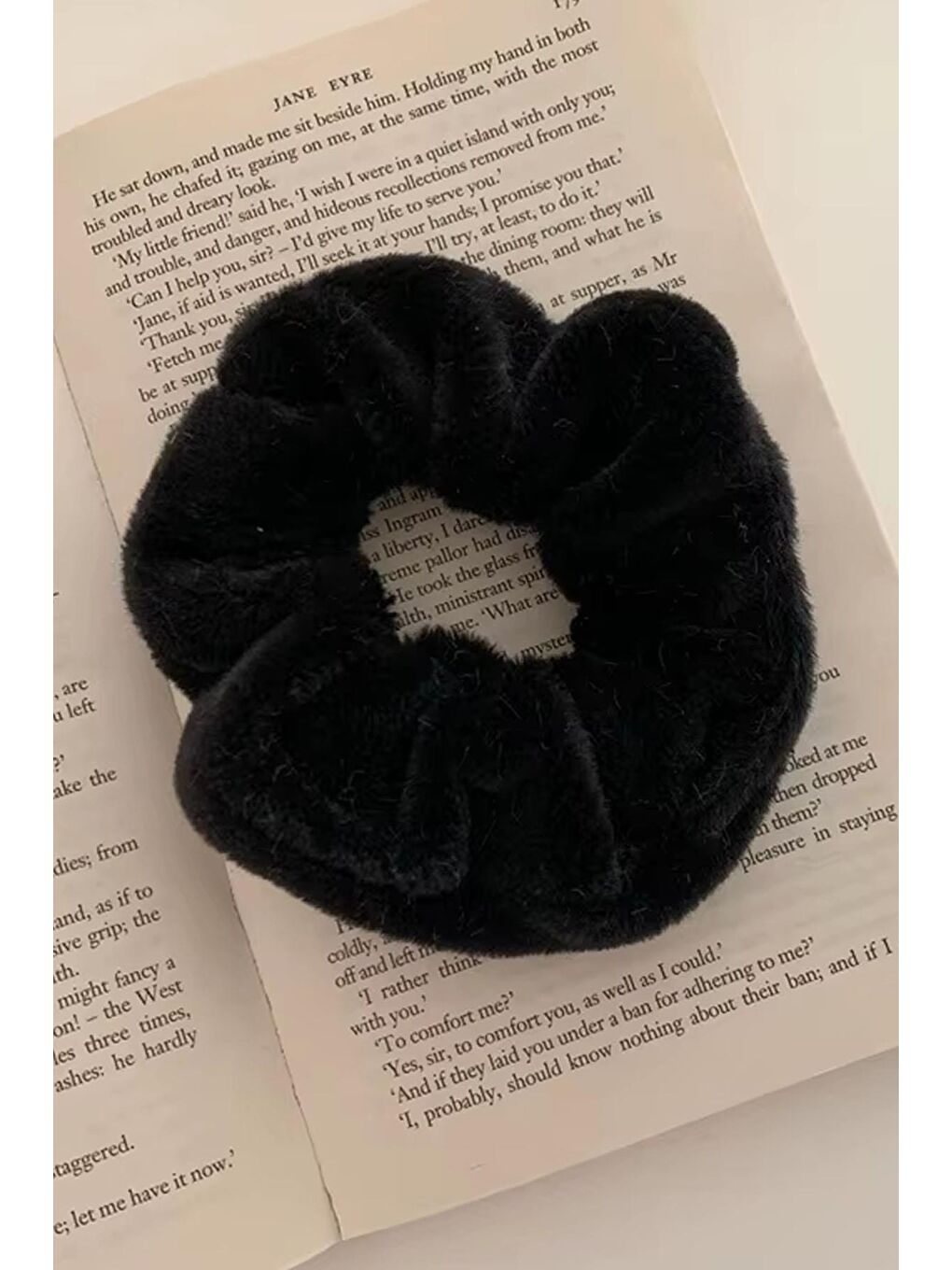 Beyaz Soft Pelüş Simit Toka 2'li set-4