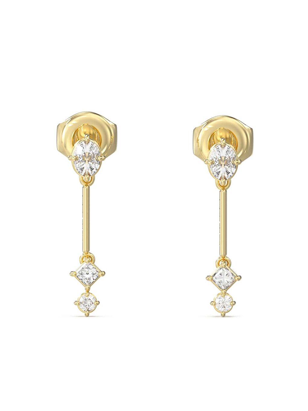 Sarı JGUJUBE05568JWYGTU Kadın Küpe