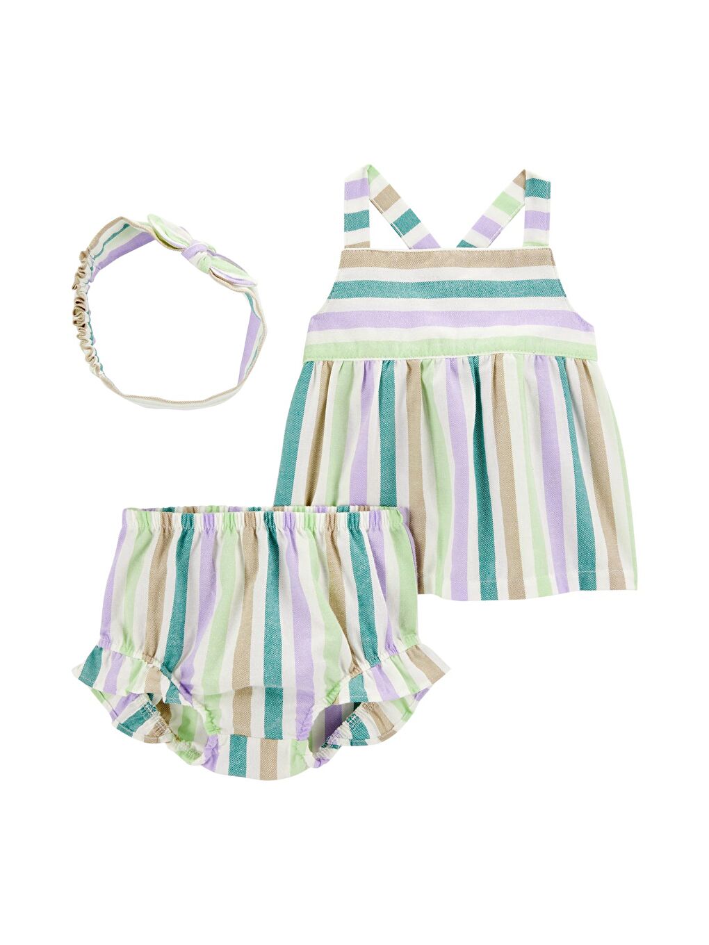 Karışık Kız Bebek Alt Üst Set