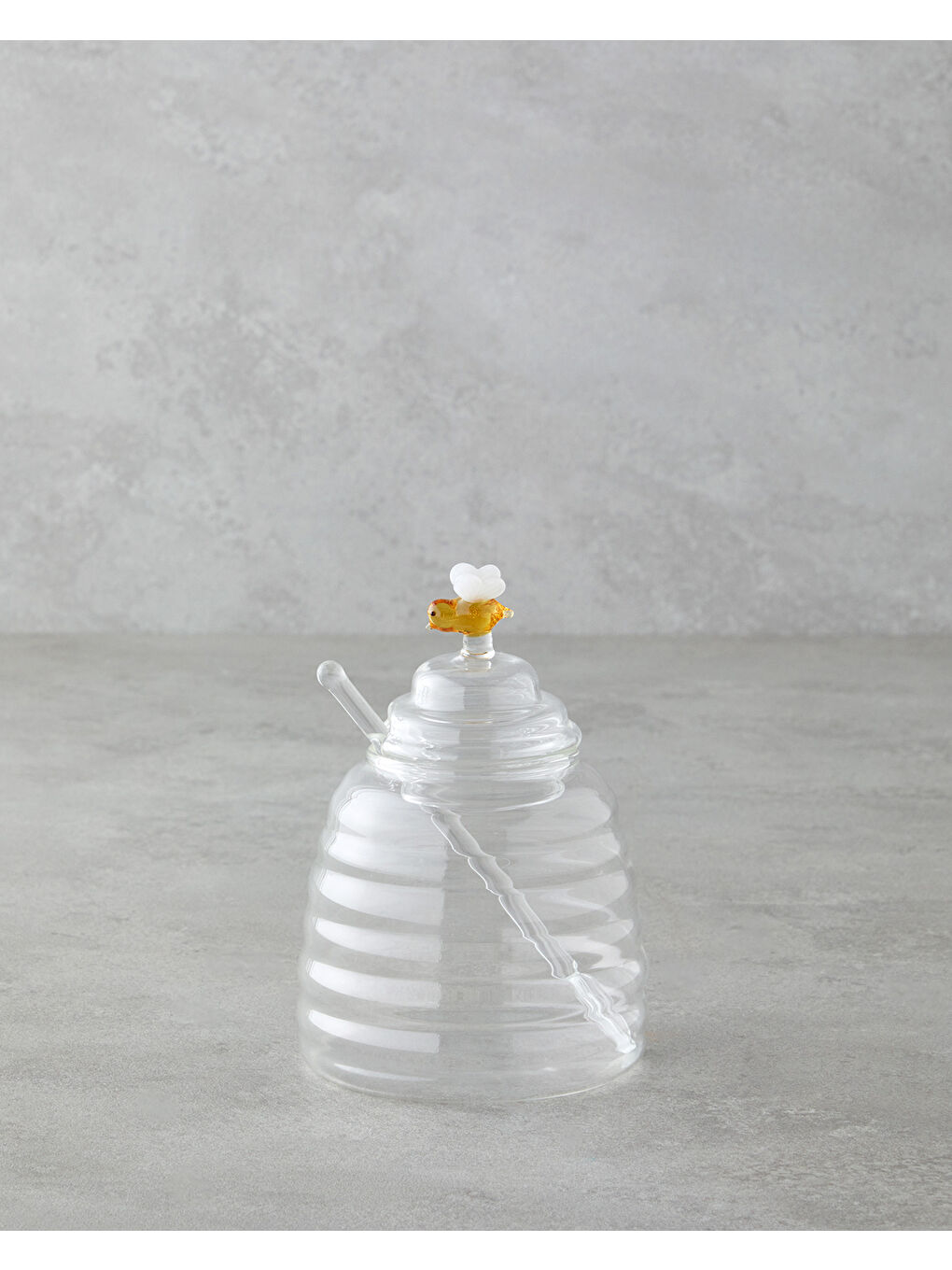 Kahverengi Margrete Borosilikat Kavanoz 430 ml Kahve