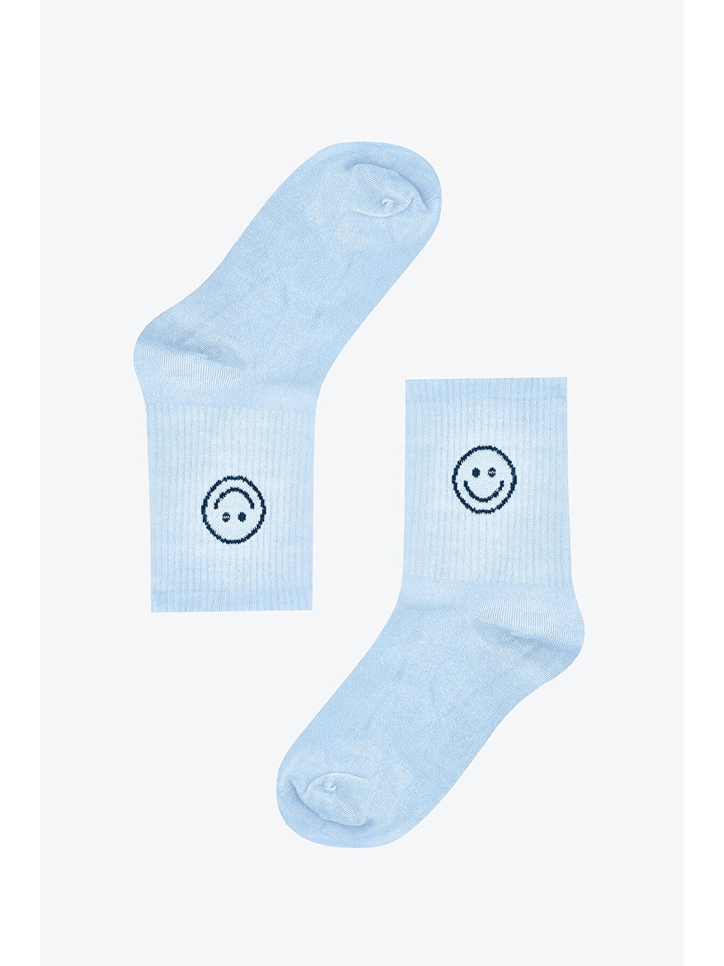 Mavi Smile Bamboo Soket Çorap