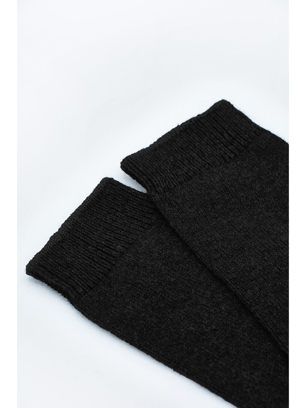 Siyah Kalın Bot Çorabı-1