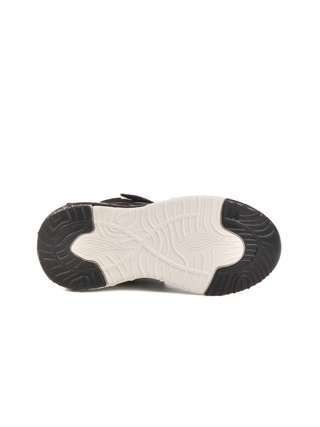 Siyah Cırtlı Fileli Erkek Çocuk Spor Ayakkabı Ukon F-4