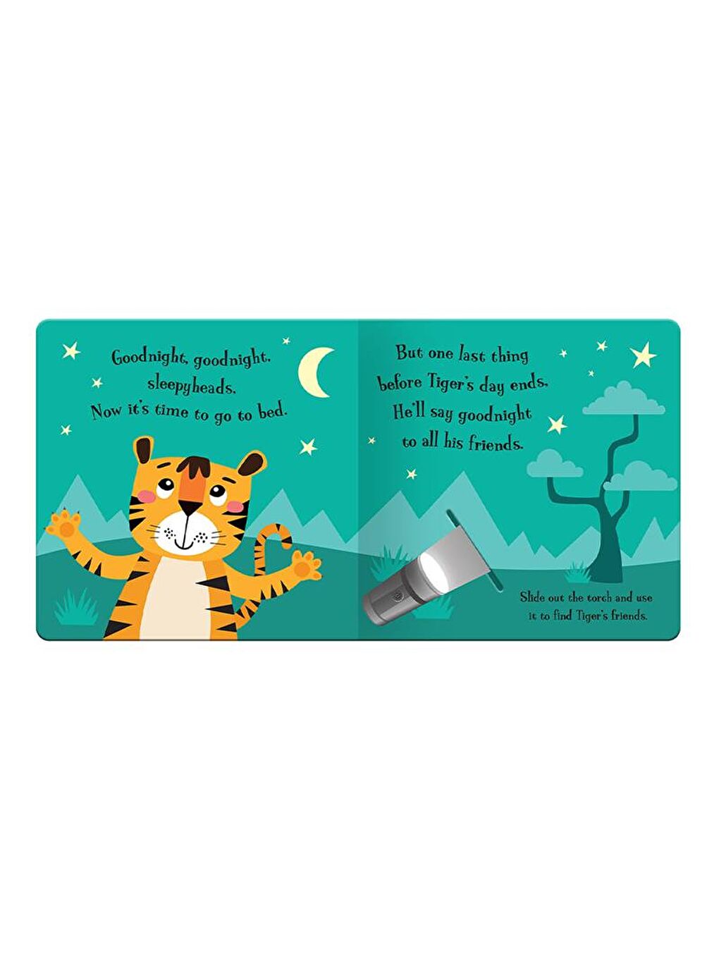 Goodnight Tiger - A Magic Torch Book-1