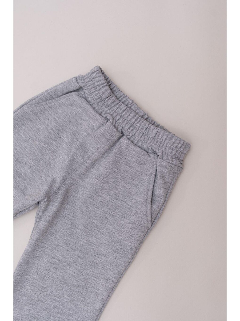 Kız Çocuk İspanyol Paça Eşofman Altı 761 Gri-3