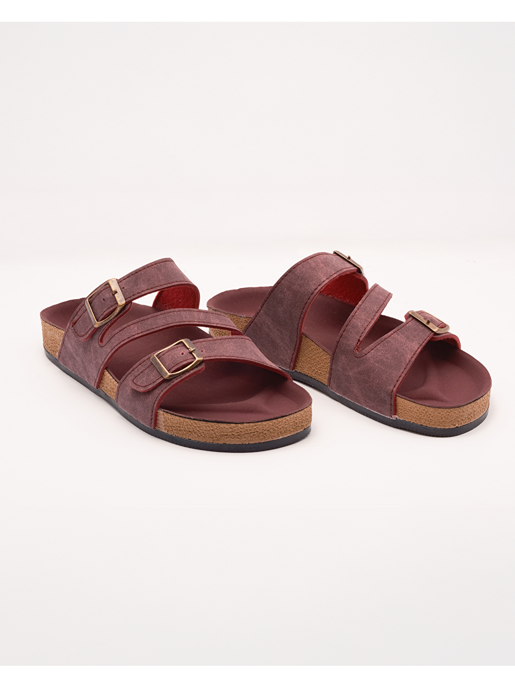 Pembe Kadın Ayarlanabilir Yazlık Terlik - LENORA