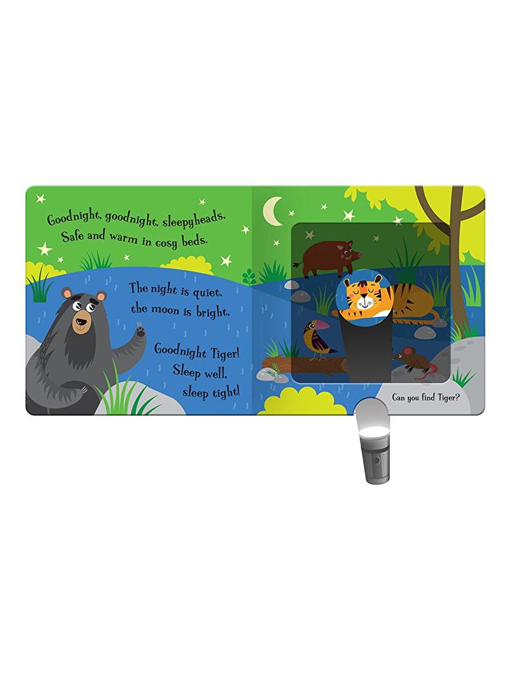 Goodnight Tiger - A Magic Torch Book-5