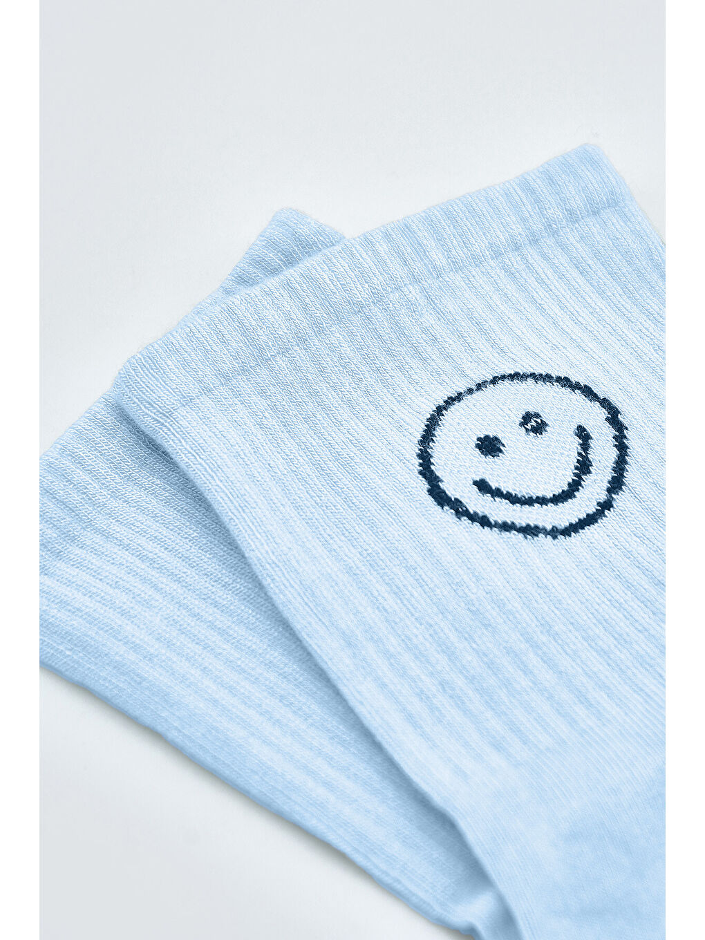 Mavi Smile Bamboo Soket Çorap-1