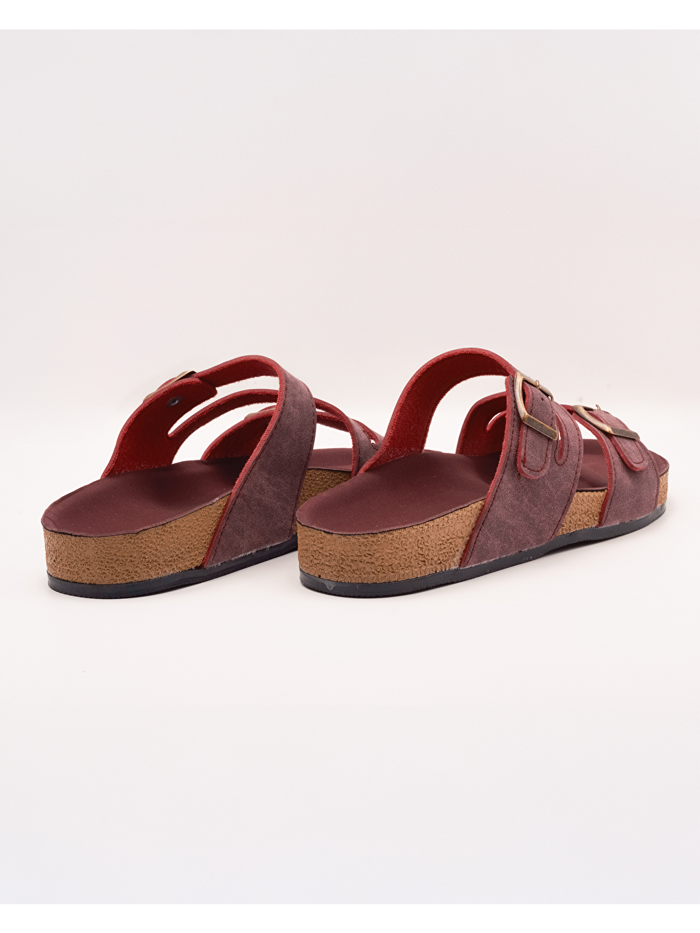 Pembe Kadın Ayarlanabilir Yazlık Terlik - LENORA-1