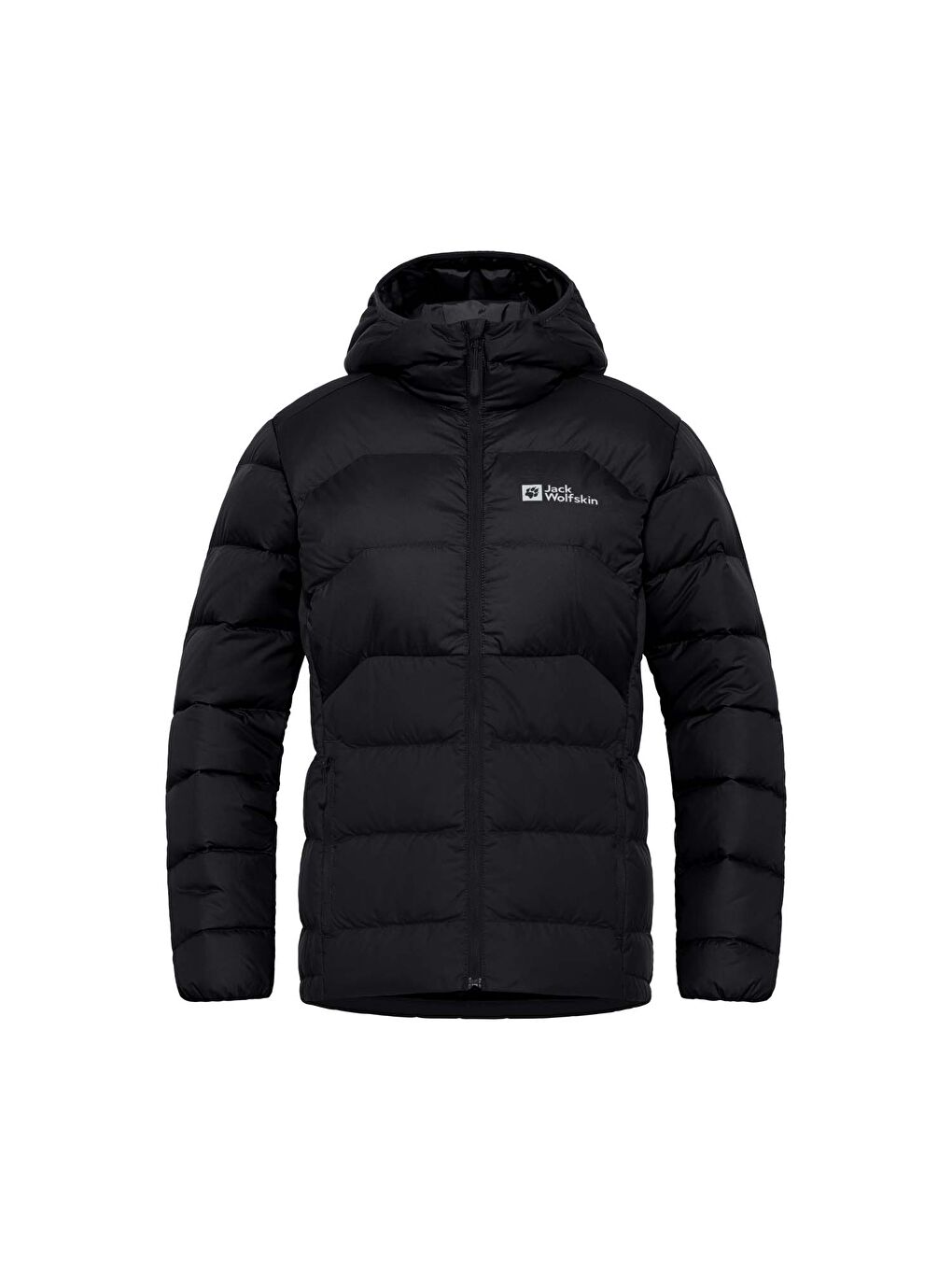 Ather Down Hoody Kadın Siyah Outdoor Ceketi-1