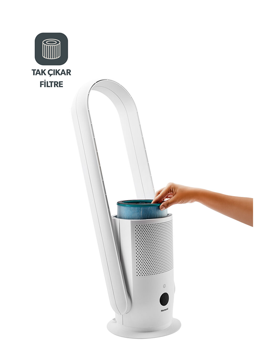 O-zone 9004H Hava Temizleyicisi (Bladeless Fan)-2