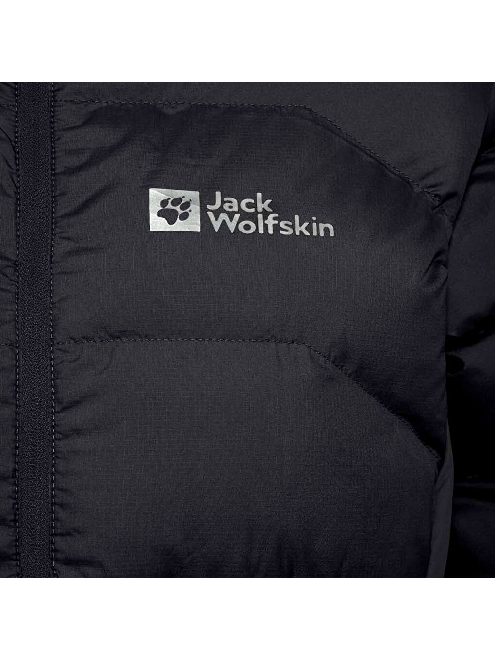 Ather Down Hoody Kadın Siyah Outdoor Ceketi-5