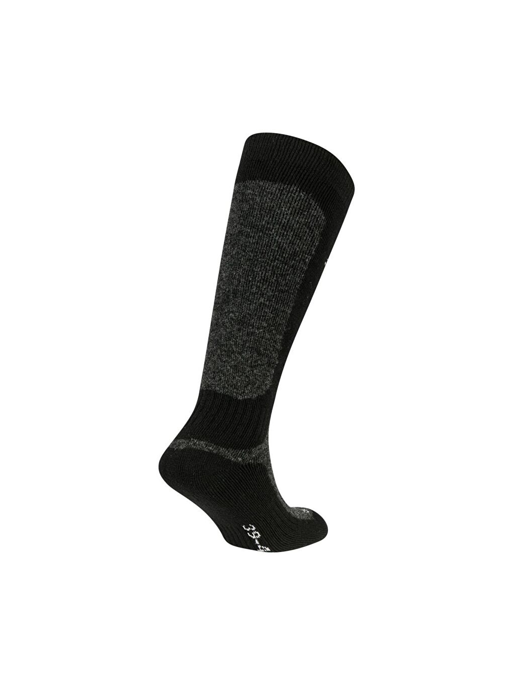 Merıne Wool Çorap Logan Siyah-Antrasit-1