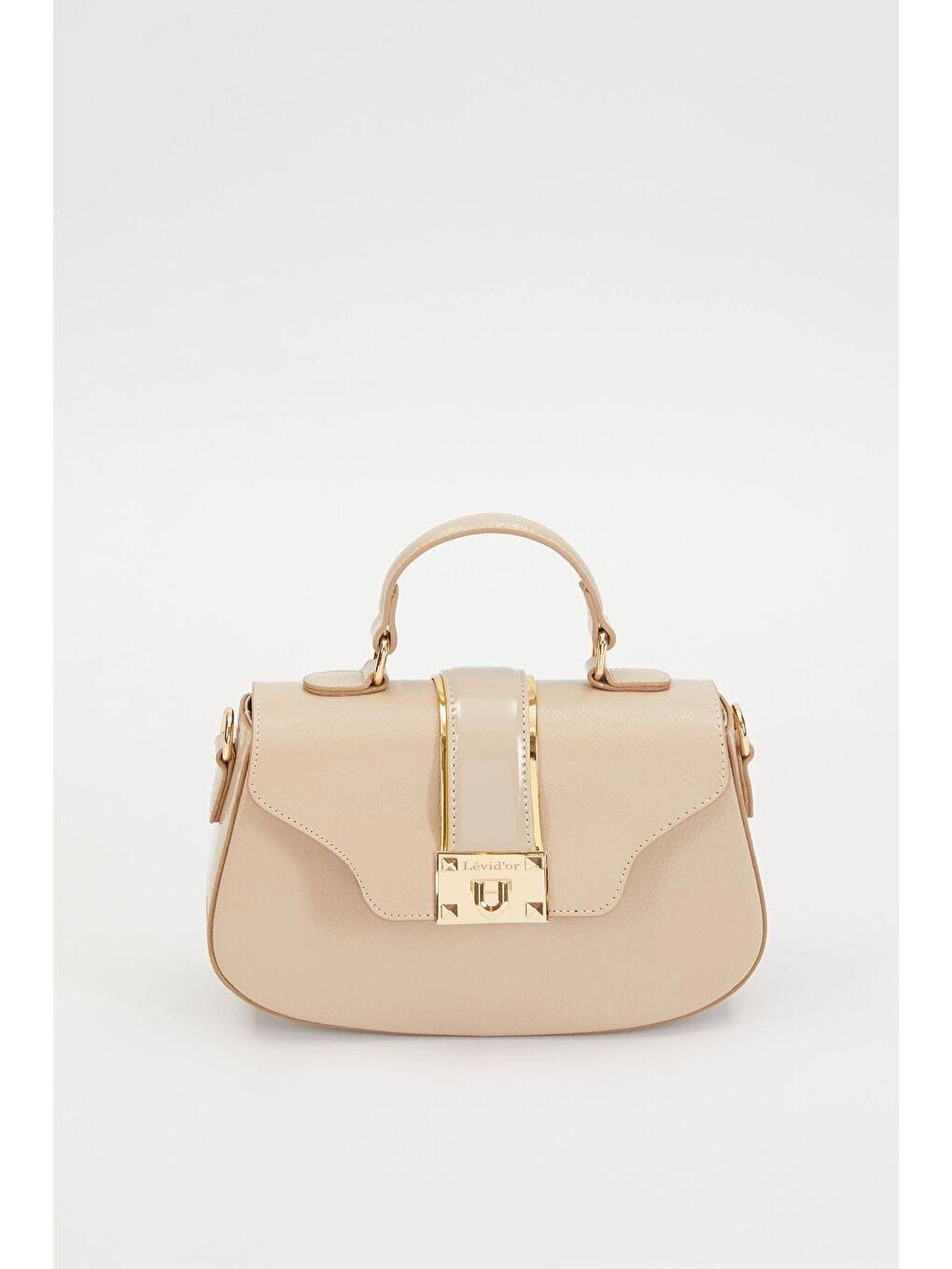 Bej Vizon Kadın El ve Omuz Çantası 930214