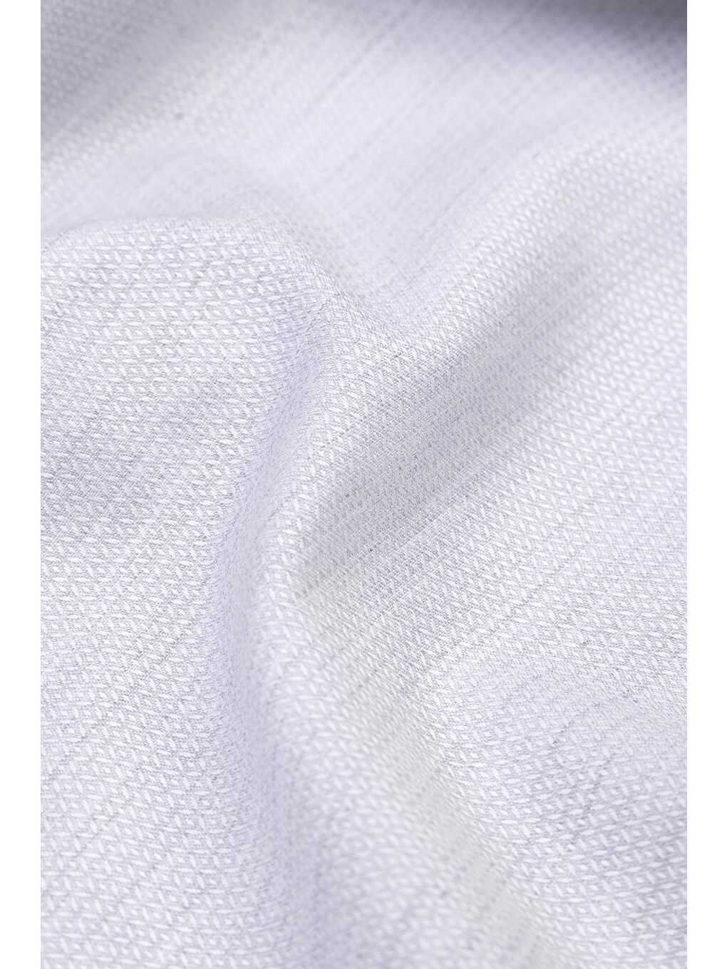 Sky Armür Pamuk Karışımlı Comfort Fit Gri Erkek Kareli Şort-4