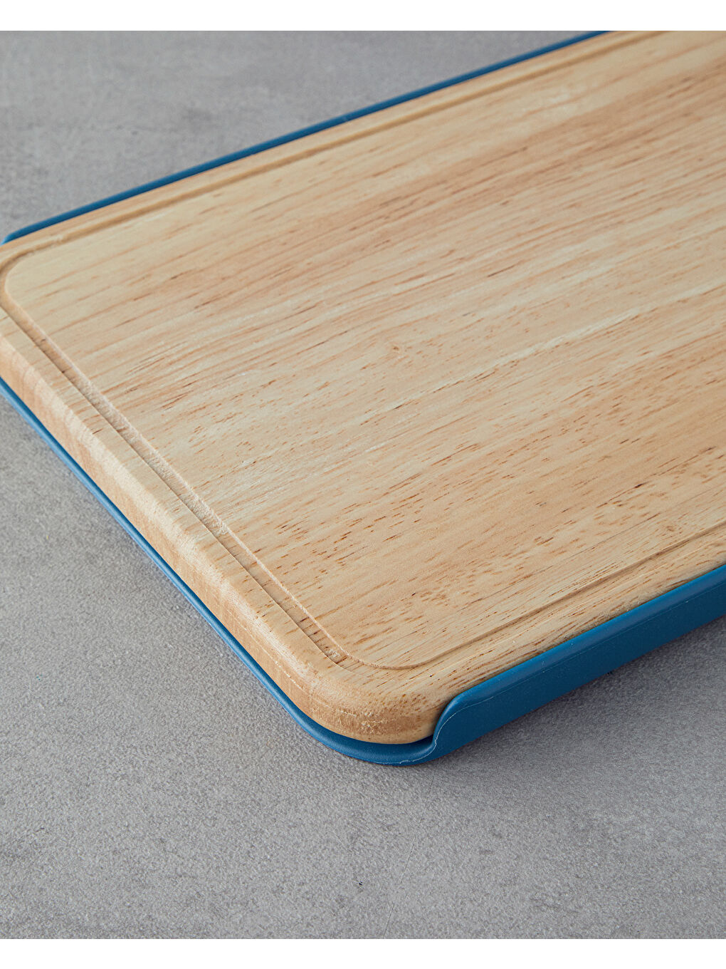 Maggy Ahşap Kesme Tahtası 30x20 cm Mavi-2