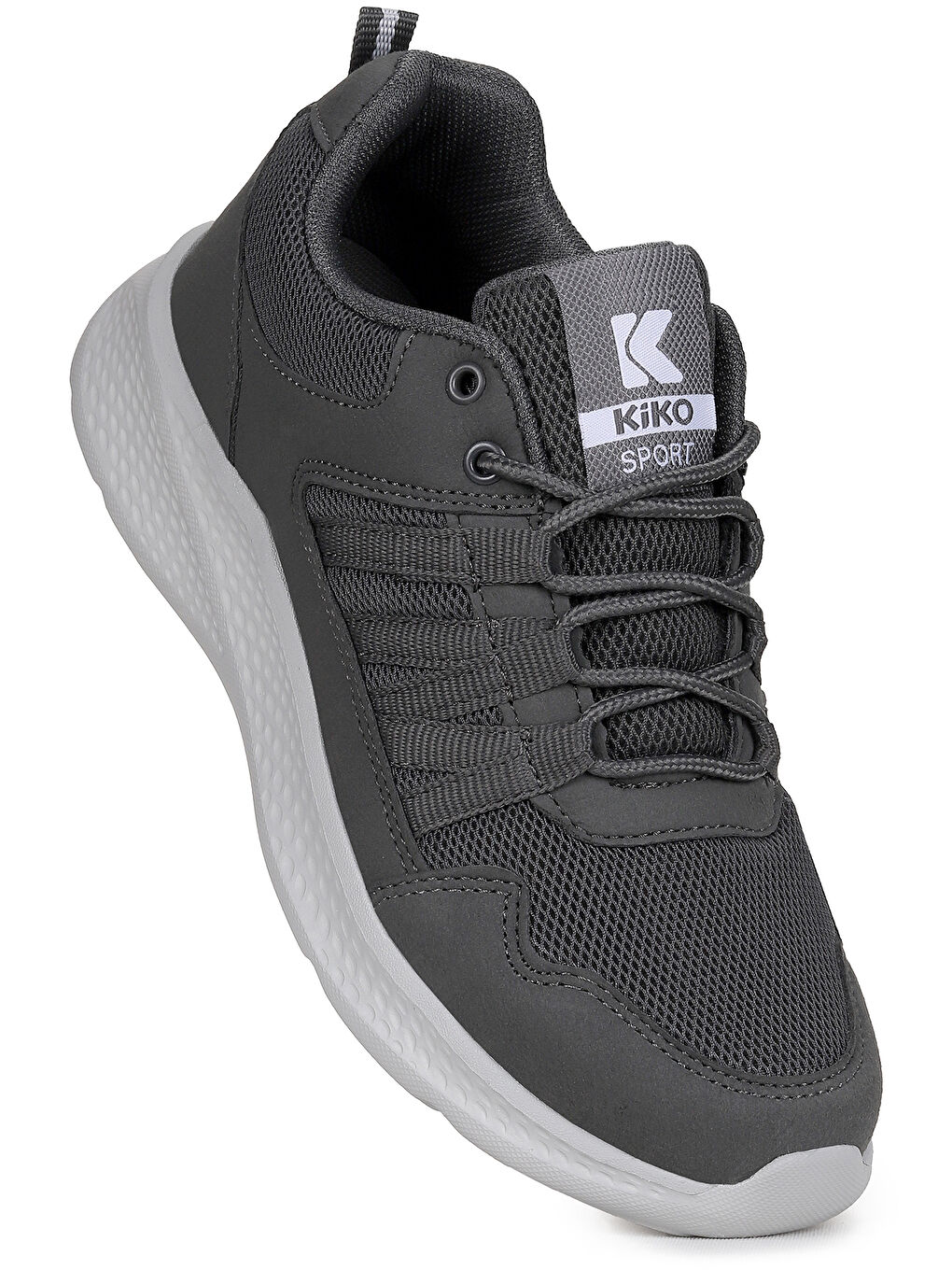 Gri Suma Fileli Faylon Taban Erkek Çocuk Spor Ayakkabı