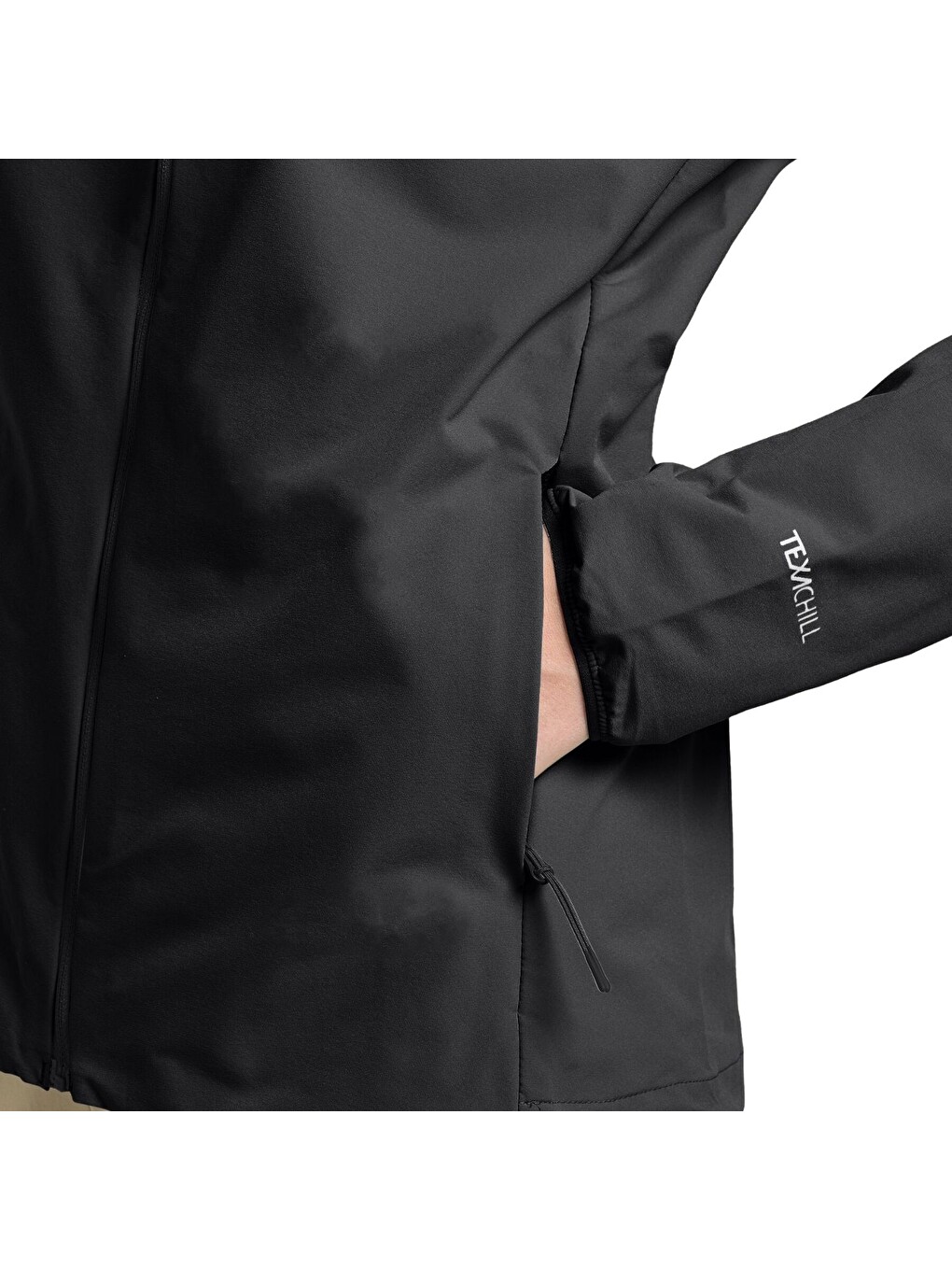 Prelight Stride Kadın Siyah Outdoor Ceketi-1
