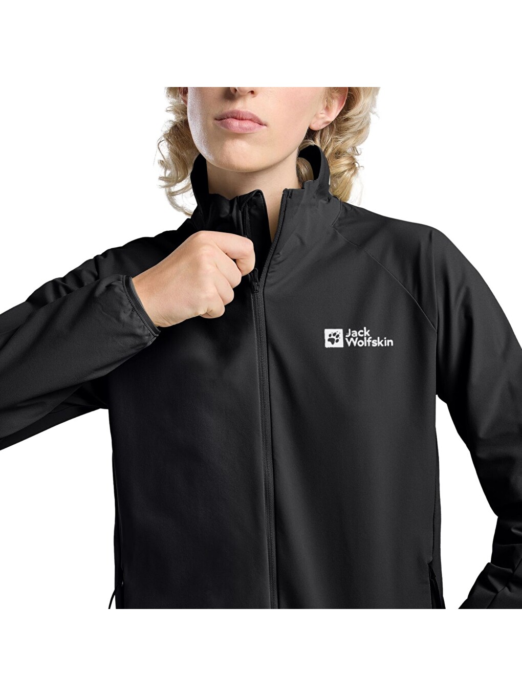 Prelight Stride Kadın Siyah Outdoor Ceketi-3