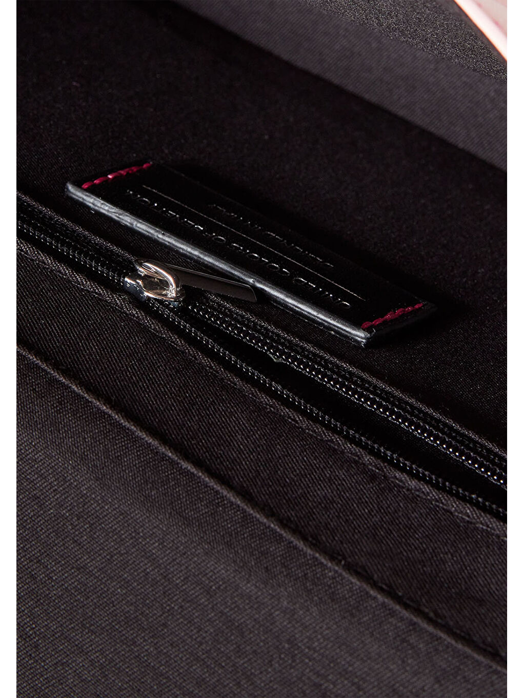 Kız Çocuk Toz Pembe Kontrast Renkli Logo Detaylı Sentetik Deri Sırt Çantası-2