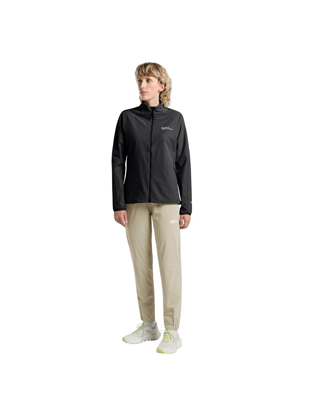 Prelight Stride Kadın Siyah Outdoor Ceketi-4