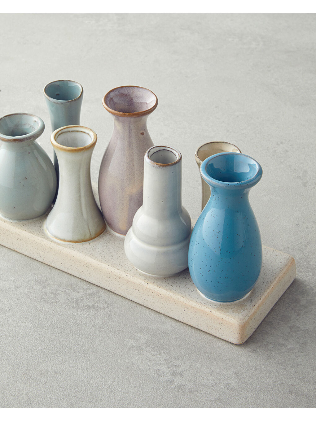 Beyaz Jean Vazo 19x6,5x10,5 cm Multicolor-2