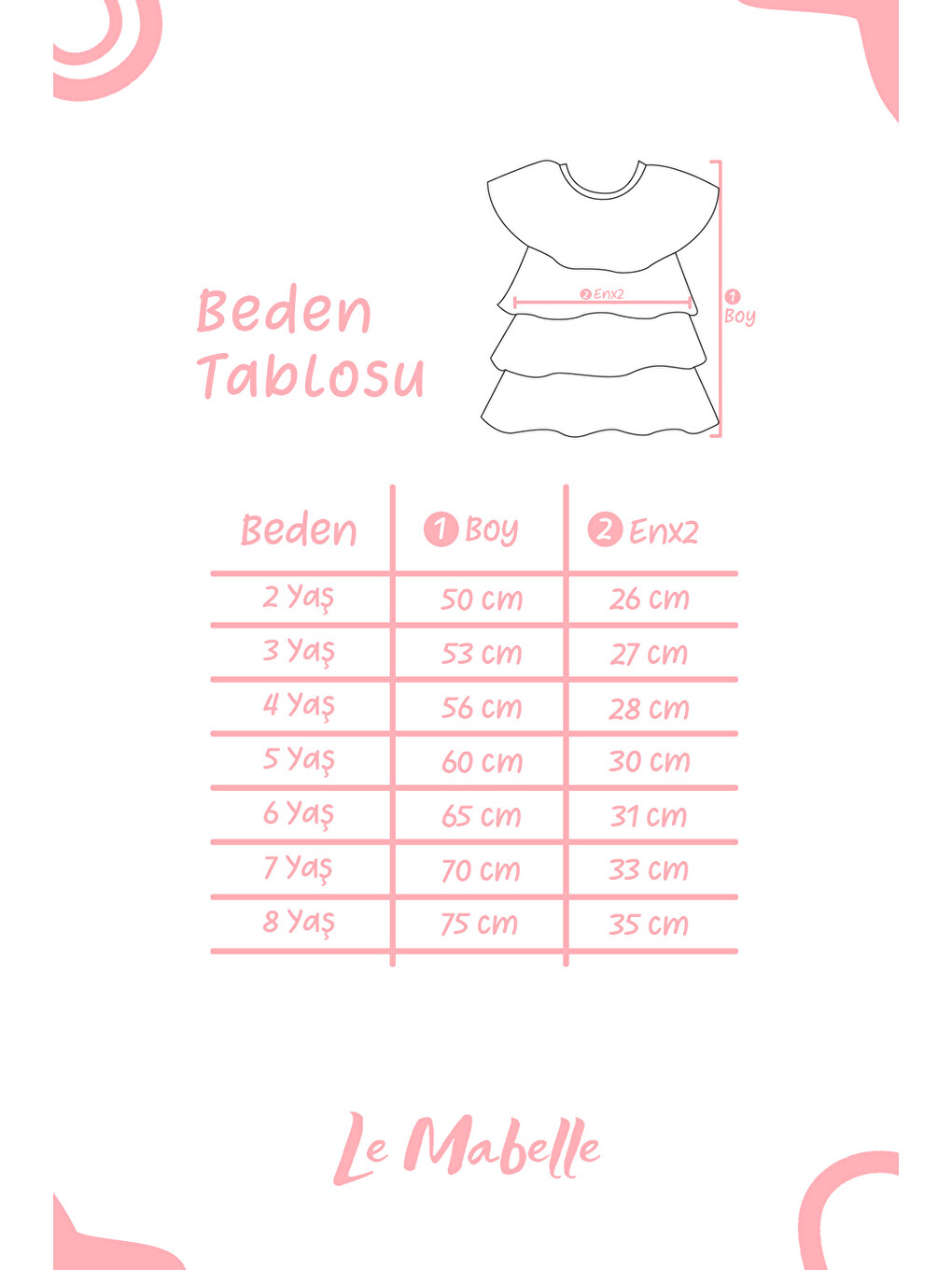 Pembe Pudra  Yıldız Baskılı Katlı Tül Kız Bebek Elbise - Estela-3