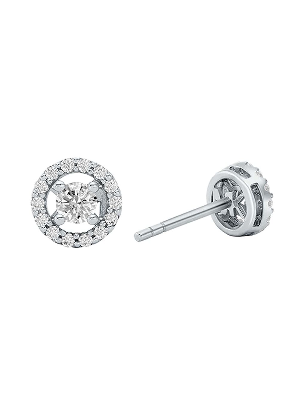 Gri MKC1823-040 Kadın Küpe-1