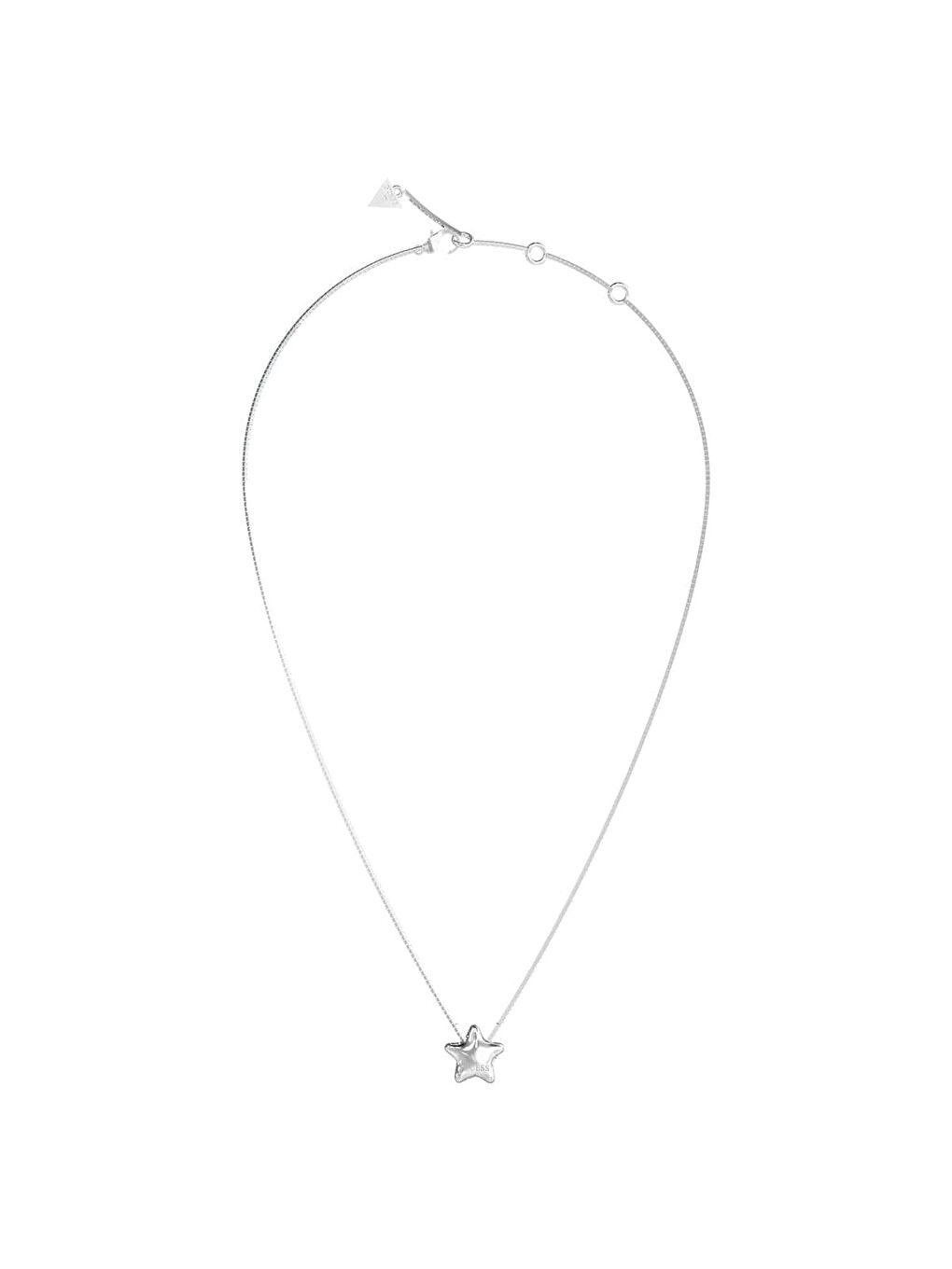 Gri JGUJUBN05545JWRHTU Yıldız Kadın Kolye