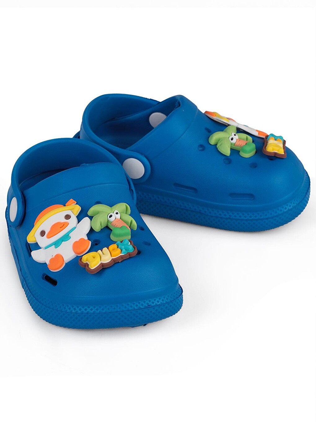 Erkek Bebek Mavi Sabo Terlik-4