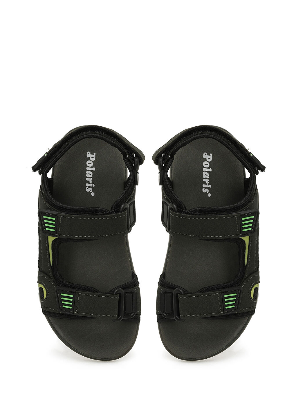 Siyah SANDRO.P5FX Haki Erkek Çocuk Sandalet